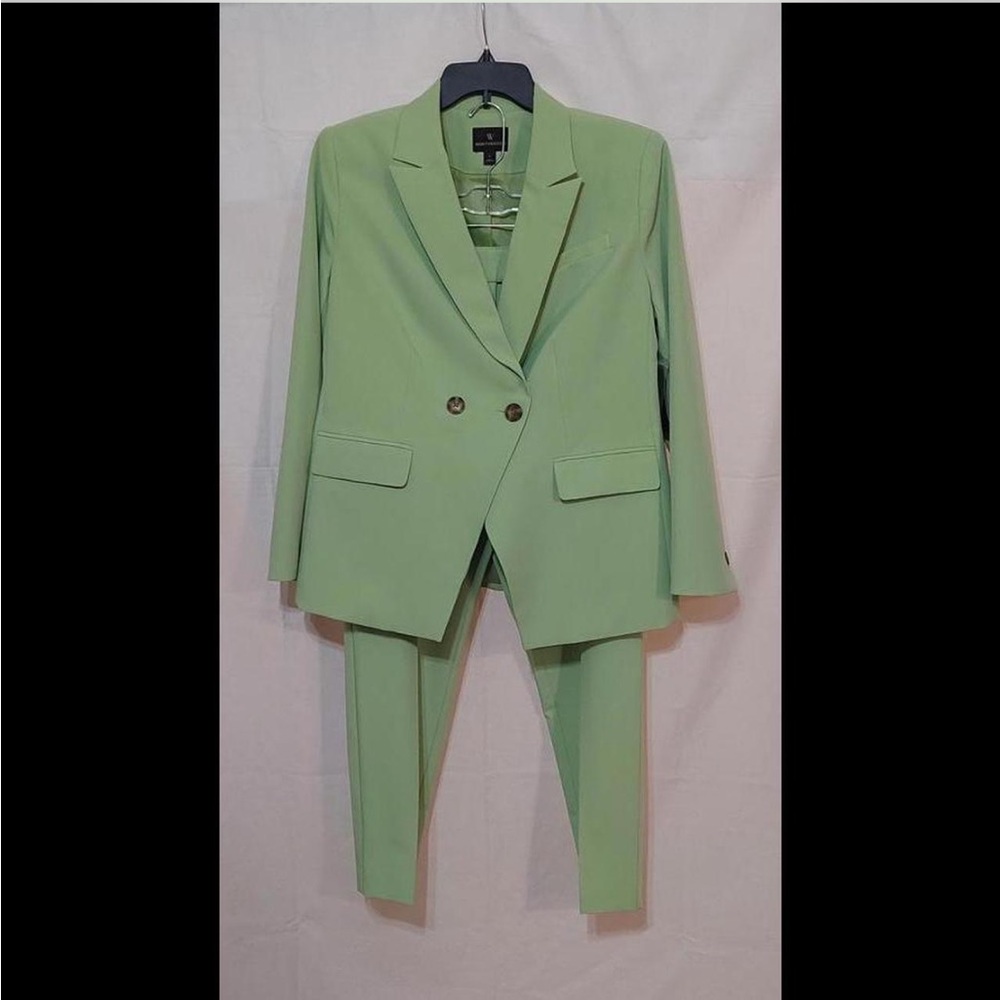 Mint Green Blazer and Pants Set